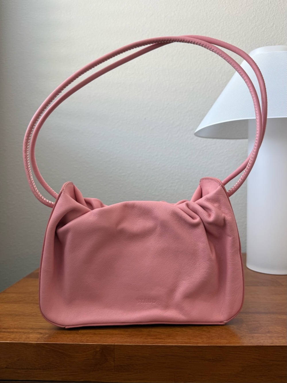 STAUD Kiki Leather Shoulder Bag - Picture 3 of 10